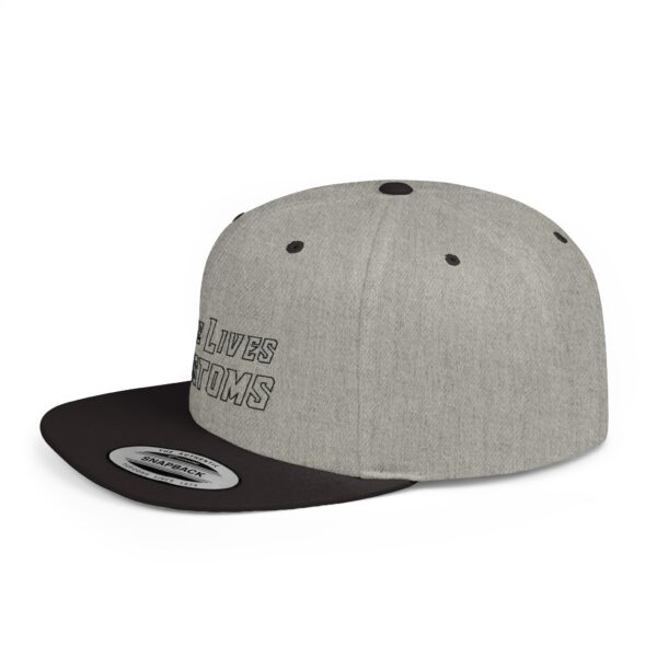 Nine Lives Customs Flat Bill Snapback - Image 3