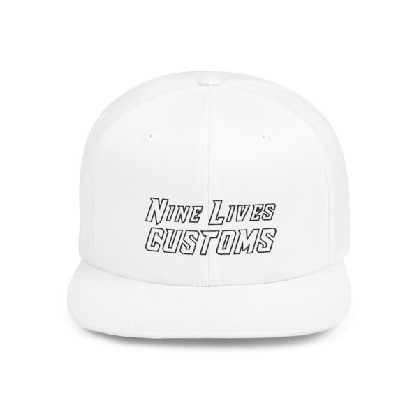 Nine Lives Customs Flat Bill Snapback - Image 4