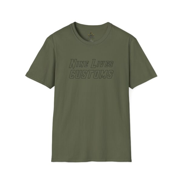 Nine Lives Customs Unisex Softstyle T-Shirt - Image 5