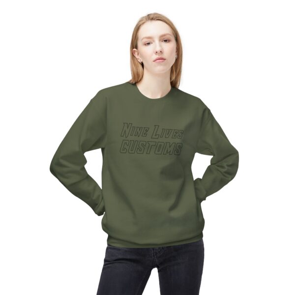 I Feel A Burnout Coming On =Unisex Midweight Softstyle Fleece Crewneck Sweatshirt - Image 4