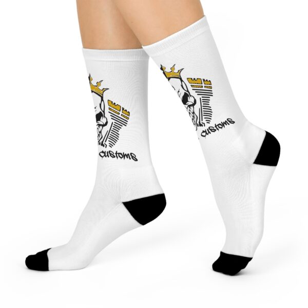 Nine Lives Cushioned Crew Socks - Image 2