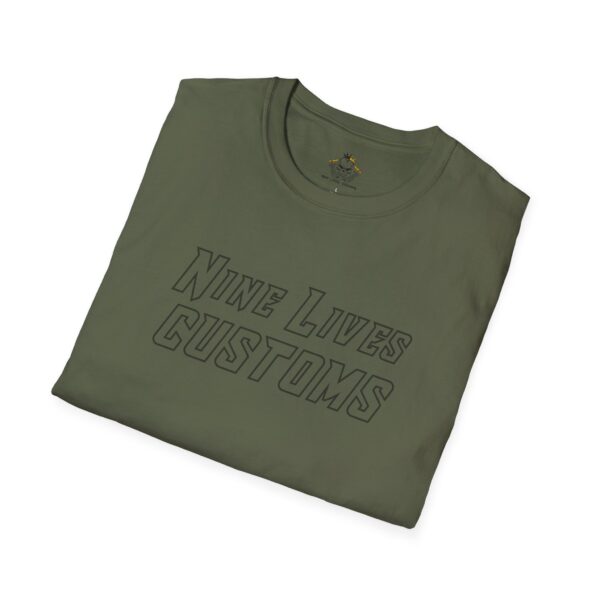 Nine Lives Customs Unisex Softstyle T-Shirt - Image 8