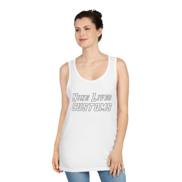 Nine Lives Unisex Softstyle™ Tank Top - Image 4