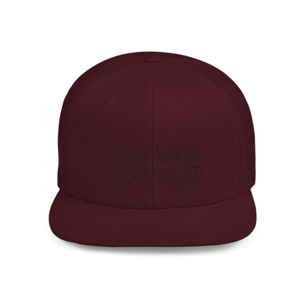 Nine Lives Customs Flat Bill Snapback - Image 10