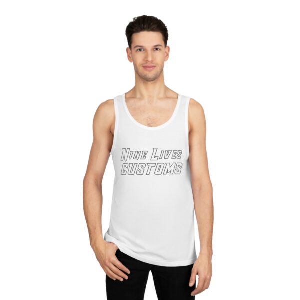 Nine Lives Unisex Softstyle™ Tank Top - Image 3