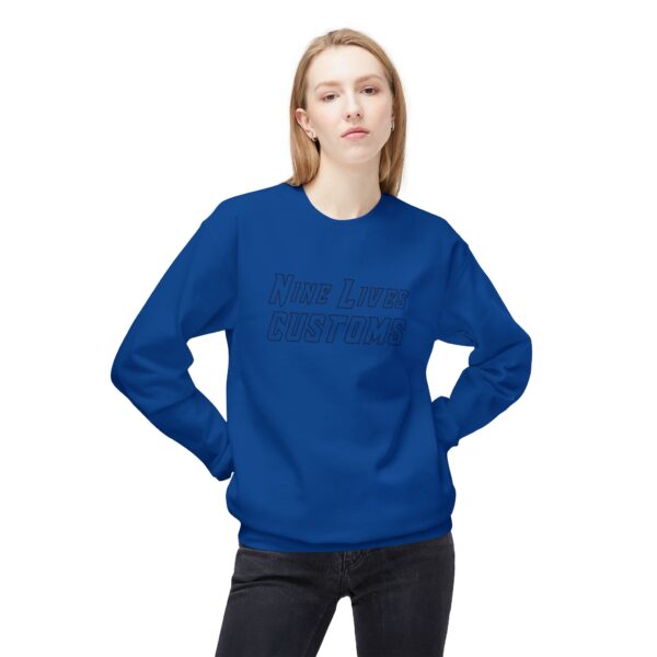 I Feel A Burnout Coming On =Unisex Midweight Softstyle Fleece Crewneck Sweatshirt - Image 7